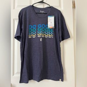 NWT Cotopaxi Do Good Repeat tshirt men’s XL